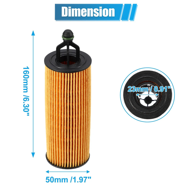 Dodge Ram 1500, Avenger (2011-2023) - 1 x Filter Engine Oil Filter