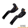 Harley Softail Fat Boy 2 Finger Hand Lever Kit Brake Clutch Levers (2015-2022)