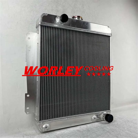 Chevy Biscayne Del Ray Impala V8 4 Row Aluminum Radiator (1958-1960)