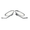 Honda Shadow Spirit 750 1100 VTX1300 VTX1800 Chrome Rearview Oval Mirror (2001-2010)