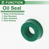 Oil Seal 10x20x8mm TPU High Pressure Green 5 Pcs