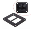 Car Motorcycle Boat Trailer SUV 2 Speed Rocker Switch Panel Housing