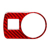 Audi TT TTS TTRS Headlight Switch Panel Cover Trim Carbon Red (2008-2014)