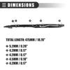 Ford F150 F250 Sunroof Track Guide Rails Assembly Repair Kit (2015-2023)