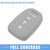 Honda Civic Accord CR-V HR-V Gray () Smart Key Fob Cover Protector