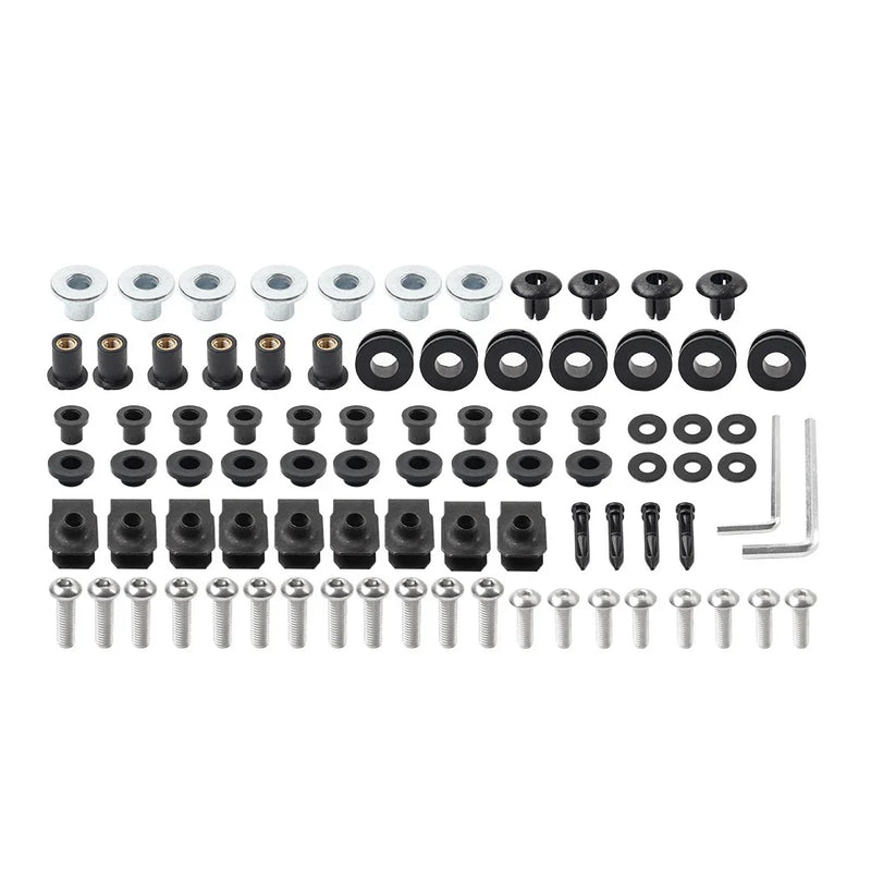 Suzuki GSXR1000 Black Fairing Bolts Kit (2003-2004)