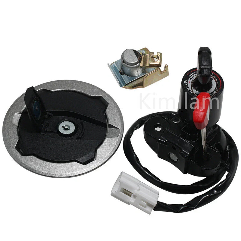 Kawasaki Ninja 400, Z400 Ignition Key Switch Lock Set (2018-2023)