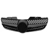 Mercedes Benz R230 SL500 SL600 (2007-2009) Black Upper Bumper Mesh Grille