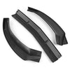 Benz W205 Sport Matte Black Front Bumper Lip Cover Trim (2015-2018)