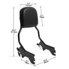Harley Heritage Classic Sissy Bar Backrest Docking Kit (2018-2026)