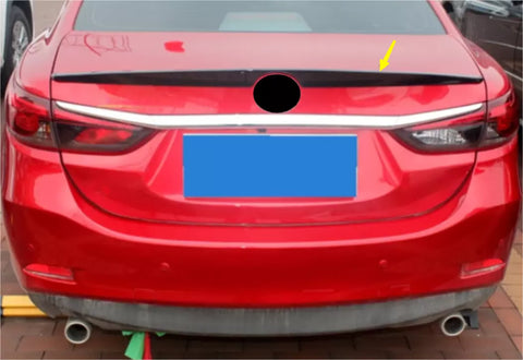 Mazda 6 M6 Atenza Sedan ABS Glossy Black Rear Boot Spoiler (2014-2019)