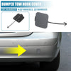 Mercedes-Benz W221 (2007-2009) Matte Gray Rear Bumper Tow Hook Cover