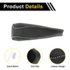 Honda Civic 2006-2011 Black Gray Faux Leather Car Gear Shift Knob Cover