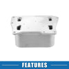 Mercedes-Benz W166 (A2781880201) - Silver Tone Engine Oil Cooler