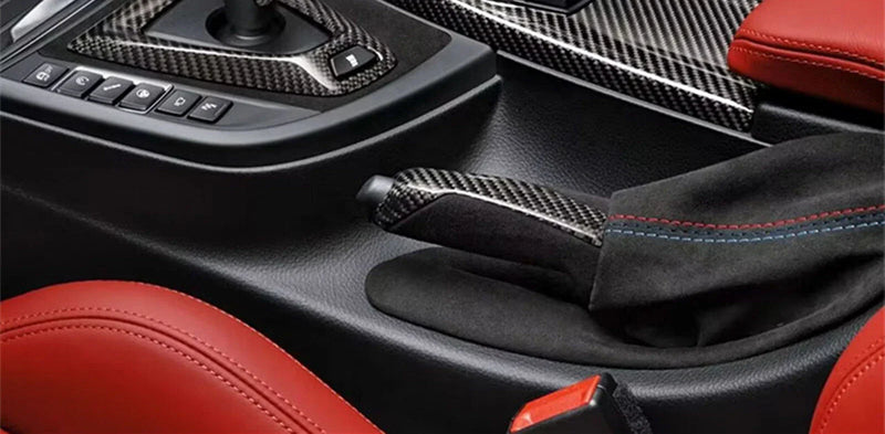 BMW F30 F34 F80 F82 Carbon Fiber Handbrake Handle (2012-2019)