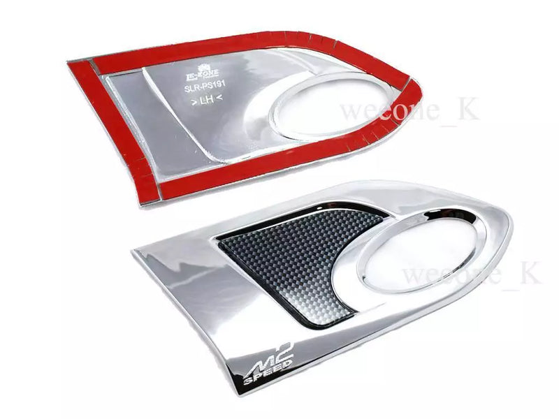 Mazda2 Demio 5DR Hatchback Chrome Side Lamp Vent Covers (2007-2014)