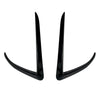 Tesla Model 3 Gloss Black Bumper Side C Canards Covers Trims (2017–2023)