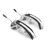 Toyota Land Cruiser J300 Clear LED Side Wing Mirror Turn Signal Lights