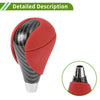 Lexus ES350 2007-2015 - Plastic Faux Leather Red Black Automatic Gear Shift Knob