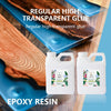 Crafts & River Table 2L Epoxy Resin Kit 1:1 UV Clear Coating