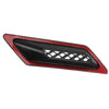Honda Civic Carbon Fiber Bumper Left Side Vent Air Duct Intake Cover (2016-2021)