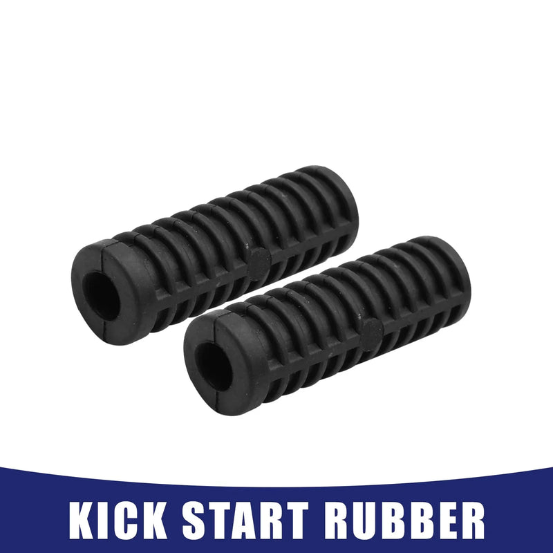 Black Motorcycle 2 x Gear Shift Shifter Kick Start Lever Pedal Rubber Boot