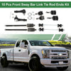 Ford Explorer 10 x Front Suspension Kit Tie Rod Ends & Sway Bar Links (2002-2003)