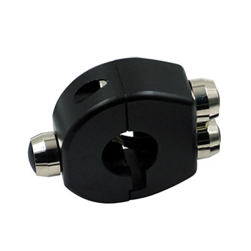 Motorcycle Handlebar 7/8" Black Momentary Button Switch