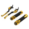 BMW F900R Gold Extendable Brake Clutch Levers & Handlebar Grips (2020-2023)