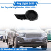 Toyota Highlander Front Bumper Fog Light Cover