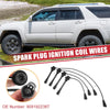 Toyota Tacoma 4 Pcs Spark Plug Wire Ignition Coil Cable (2005-2015)
