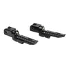 Aprilia RSV4 Factory, Tuono 660 Black Front Footrests (2009-2023)