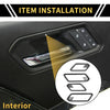 Chevy Colorado (23-24) Carbon Fiber Pattern Interior Door Handle Bezel Cover