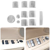 BMW 3 X6 E70 E71 E84 E90 Silver Switch Button Cover Trim