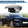 Hyundai Sonata 2001-2005 Black Chrome Interior Door Handle