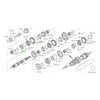 NISSAN Frontier N50 Xterra Z33 350Z Z34 370Z Baulk Ring