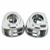 Harley Softail Chrome Switch Housing Covers + 6 x Hand Control Button Caps