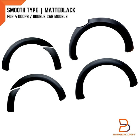 Ford Ranger T6 PX1 Matte Black Fender Flares (2012-2015)