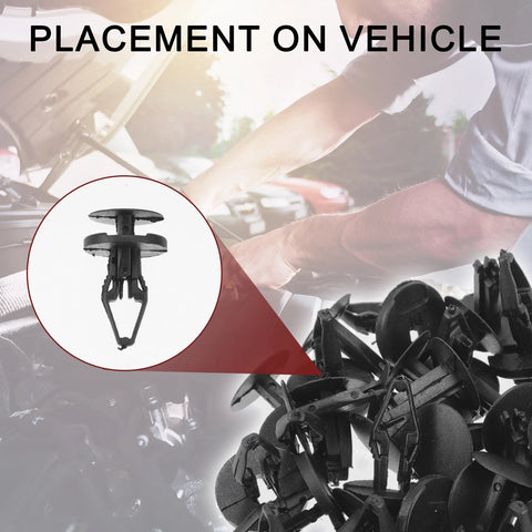 Chevrolet GMC C K Trucks (2007-2008) 50 Pcs Front Fender Skirt Clips