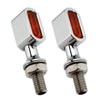 Harley Mini LED Rear Turn Signal Light Orange Lens