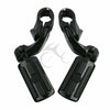 Harley 1 1/4" Short Angled Highway Bar Engine Guard Footpegs