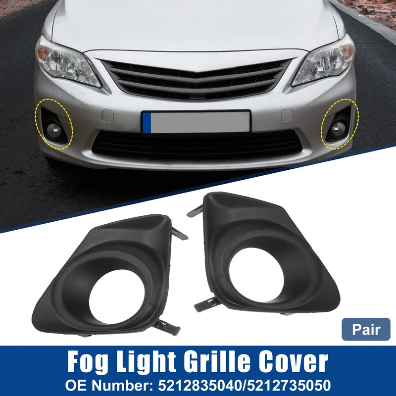 Toyota Corolla 1.8L 1 x Front Fog Light Grille Cover Trims (2011–2013)