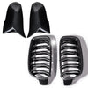 BMW F30 F31 328i 335i Carbon Style Kidney Grille & Side Mirror Cover Cap (2012-2018)