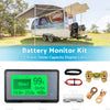 Caravan 350A MAX 500A LCD Alarm Tester Battery Monitor