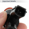 Honda Accord 2.4 (2008-2012) - 1 x No.16450-R40-A01 Black Fuel Injector
