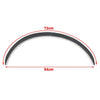 Car Carbon Fiber Wheel Eyebrow Arches Fender Flares Trim Cover