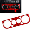 BMW 3 Series (1991-1999) Carbon Fiber Red AC Climate Control Panel Cover Trim