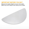 Ford Transit MK6 MK7 Left Lower White Mirror Glass (2000-2014)