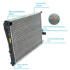 BMW 3 Series E46 318i 320i 325i 323i Radiator 34MM H/D (1998-2005)