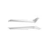 Toyota Sienna 2 x pcs Chrome Front Upper Center Grille Lid Cover Trim (2018-2020)